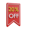 20 percent discount 3ds