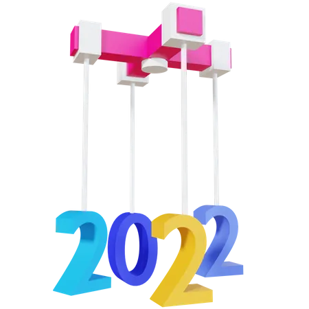 2022 es un fanático  3D Illustration