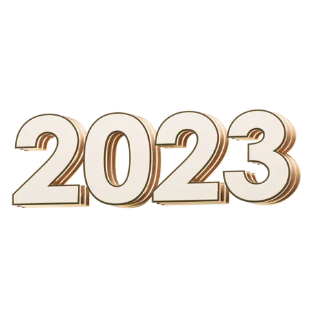 2023  3D Icon