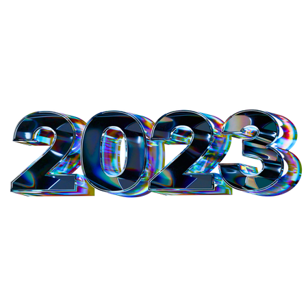 2023  3D Icon