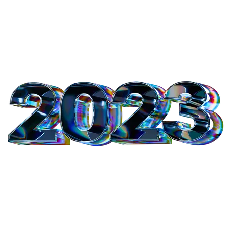 2023  3D Icon