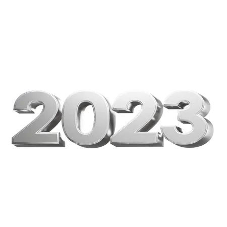 2023  3D Icon