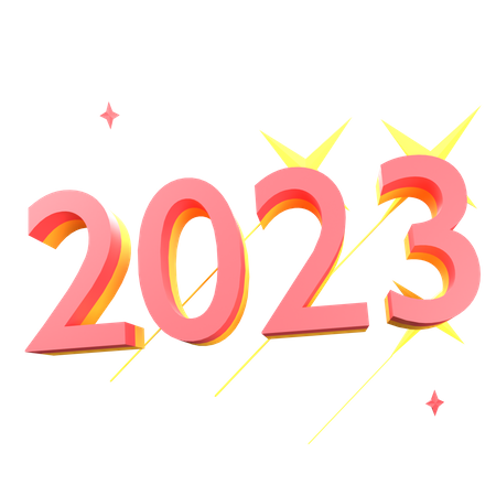 2023  3D Icon