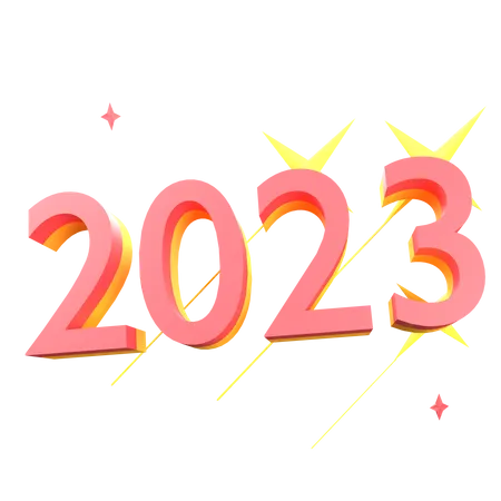 2023  3D Icon