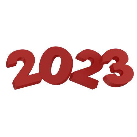 2023  3D Icon