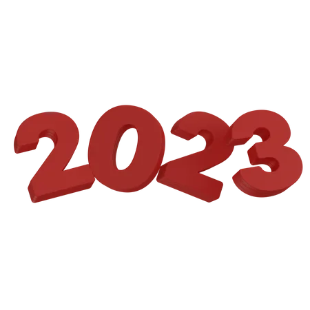 2023  3D Icon