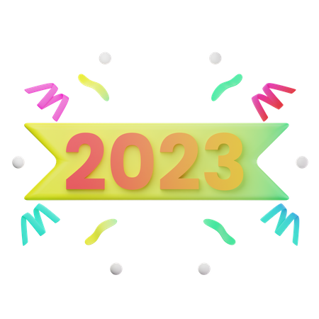 2023  3D Icon