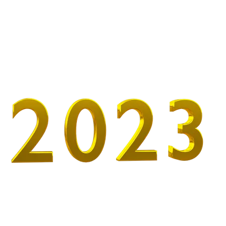 2023  3D Icon