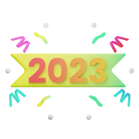 2023 3D Icon
