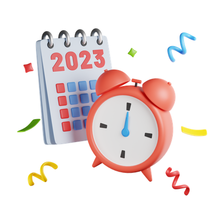 Alarme 2023  3D Icon