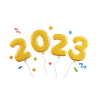 3d 2023balloon logo