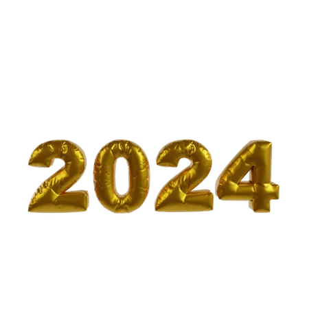 2024  3D Icon