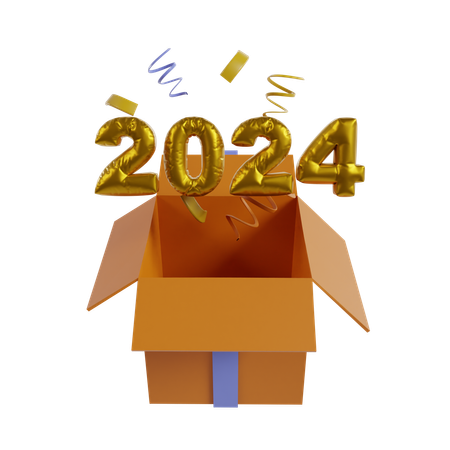 2024  3D Icon