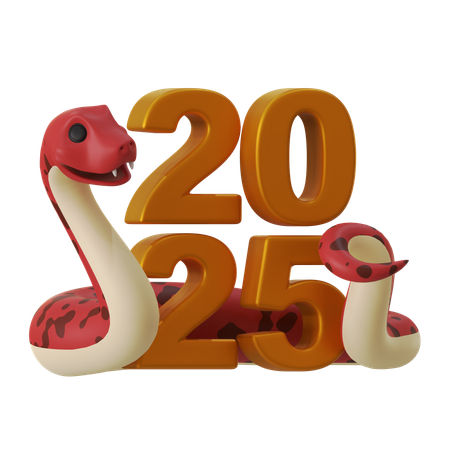 2025  3D Icon