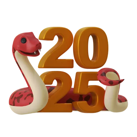 2025  3D Icon