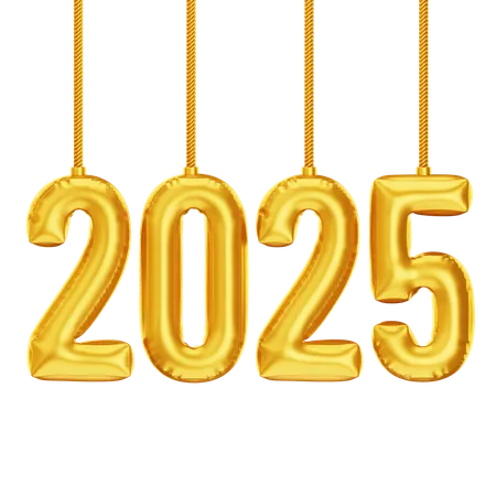 Goldener Ballon 2025  3D Icon