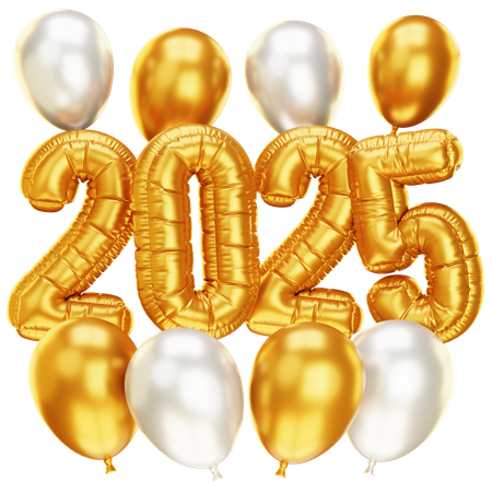 Goldener Ballon 2025  3D Icon