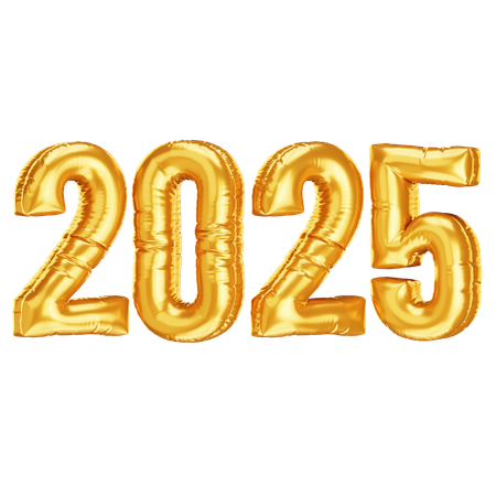 Goldener Ballon 2025  3D Icon