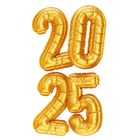 Goldener Ballon 2025  3D Icon