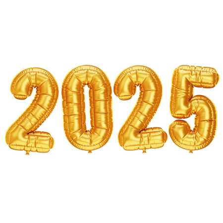 Goldener Ballon 2025  3D Icon