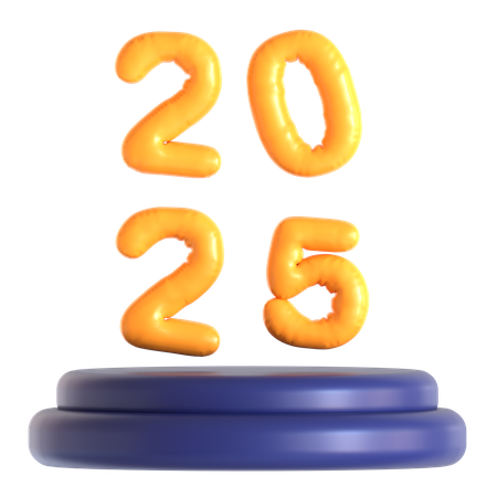 2025 Podium  3D Icon