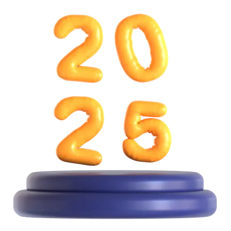 2025 Podium  3D Icon