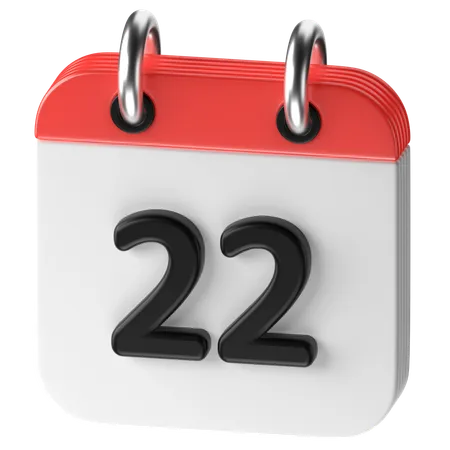 3 D Icon Of A Calendar 3D Icon