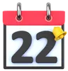 22 Date