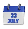 22 July