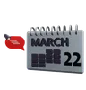 22 March Calender