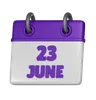 23 June
