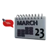 23 March Calender