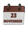 23 November