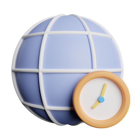 24 Hours News  3D Icon