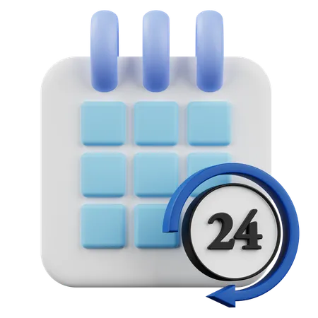 24 Il nostro calendario  3D Icon