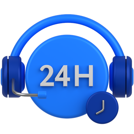 24 지원  3D Icon