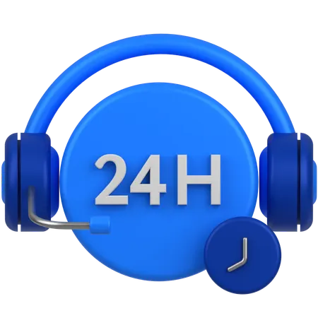 24 지원  3D Icon
