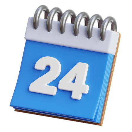 24ème calendrier  3D Icon