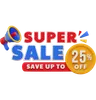25 Percent Super Sale