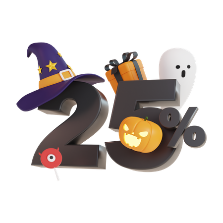 25 % de réduction  3D Icon