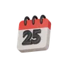 25th the twenty-fifth day