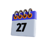 27 date symbol