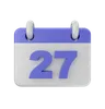 27 Date Calendar