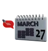27 March Calender