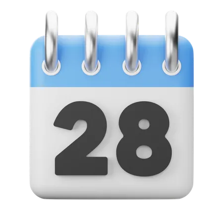 28th-Twenty-Eighth  3D Icon