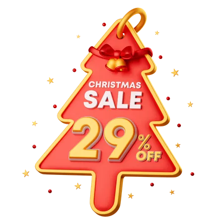 29 Percentage Special Offer  3D Icon