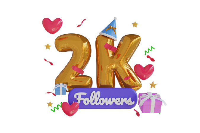 2k  3D Icon