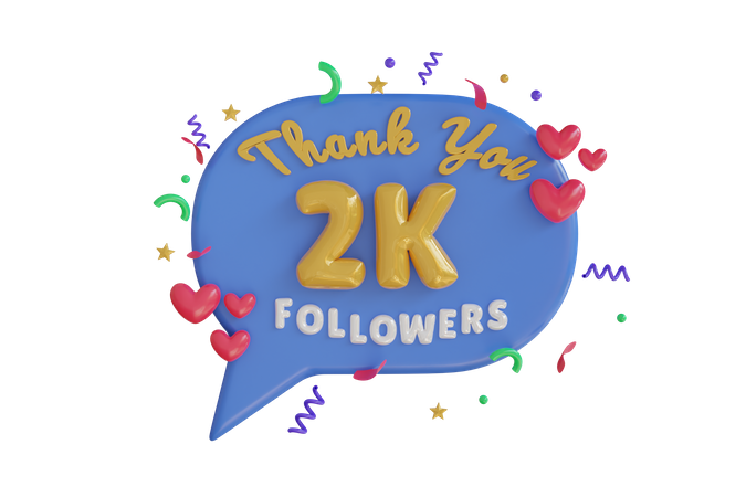 2k  3D Icon