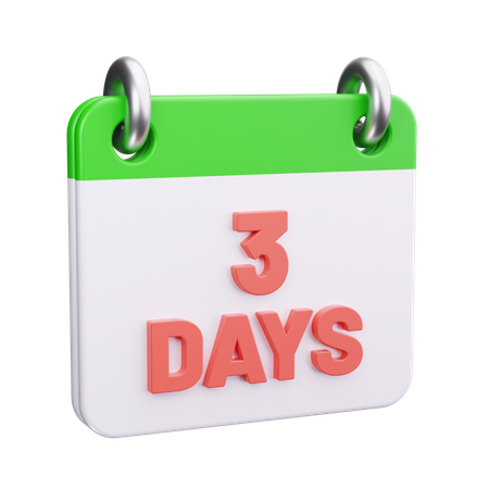 3일 귀국  3D Icon
