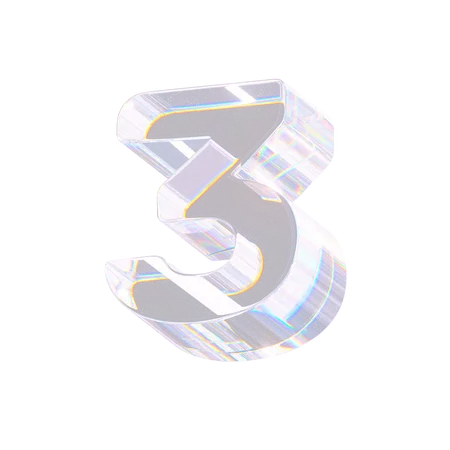 3  3D Icon